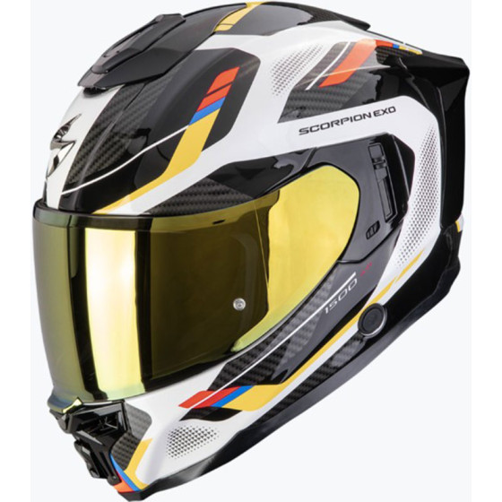 Casco Scorpion EXO-1500 Air Evo Sleek Blue Yellow