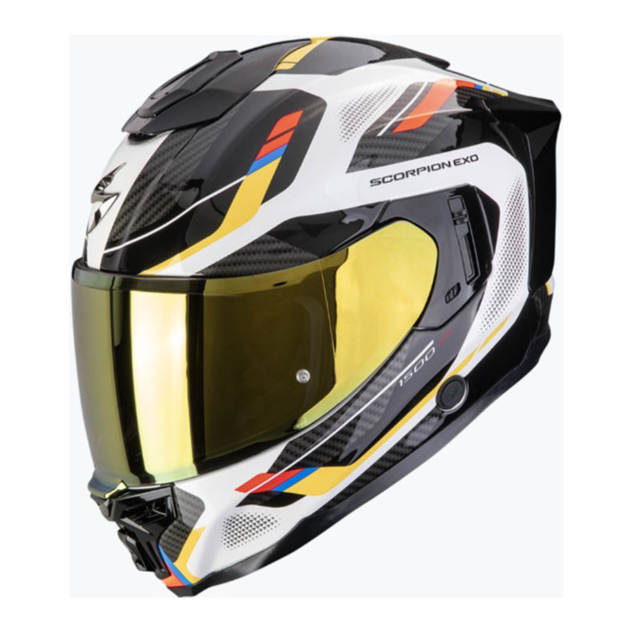 Casco Scorpion EXO-1500 Air Evo Sleek Blue Yellow