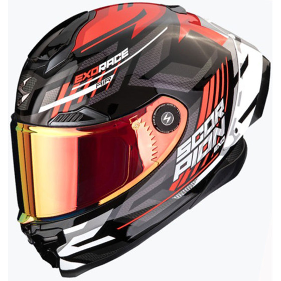Casco Scorpion EXO-Race Air Kobra Black Red