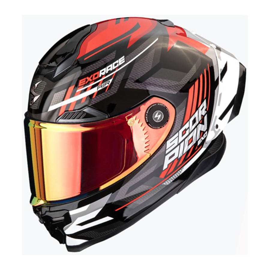 Casco Scorpion EXO-Race Air Kobra Black Red