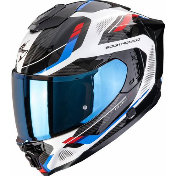 Casco Scorpion EXO-1500 Air Evo Sleek Blue Red