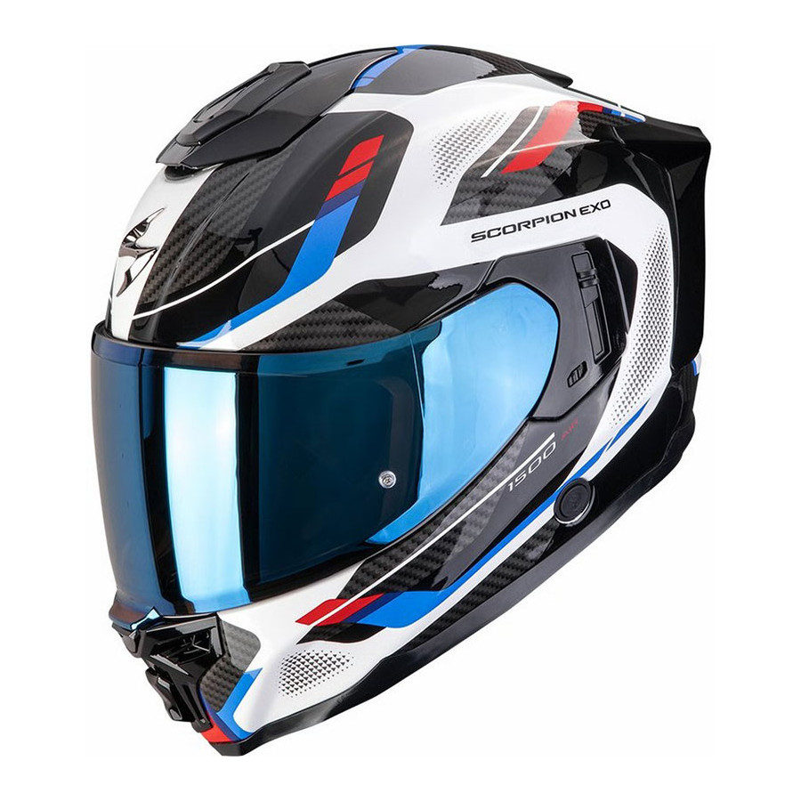 Casco Scorpion EXO-1500 Air Evo Sleek Blue Red