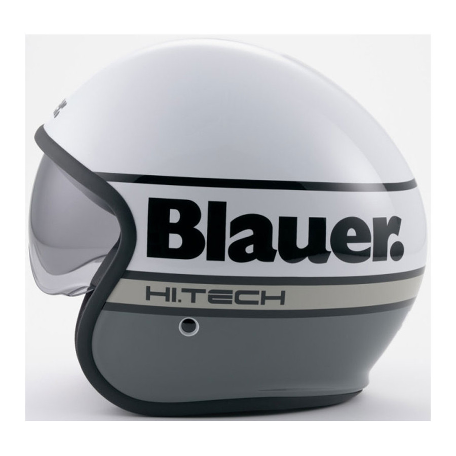 Casco Blauer Pilot 4 0 White Grey