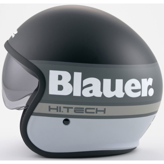 Casco Blauer Pilot 4 0 Black White