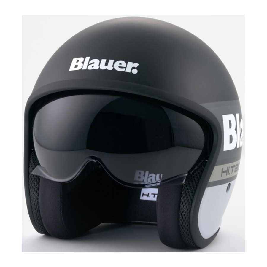 Casco Blauer Pilot 4 0 Black White