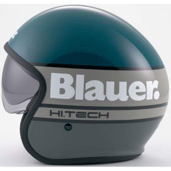 Casco Blauer Pilot 4 0 Blue Titanium