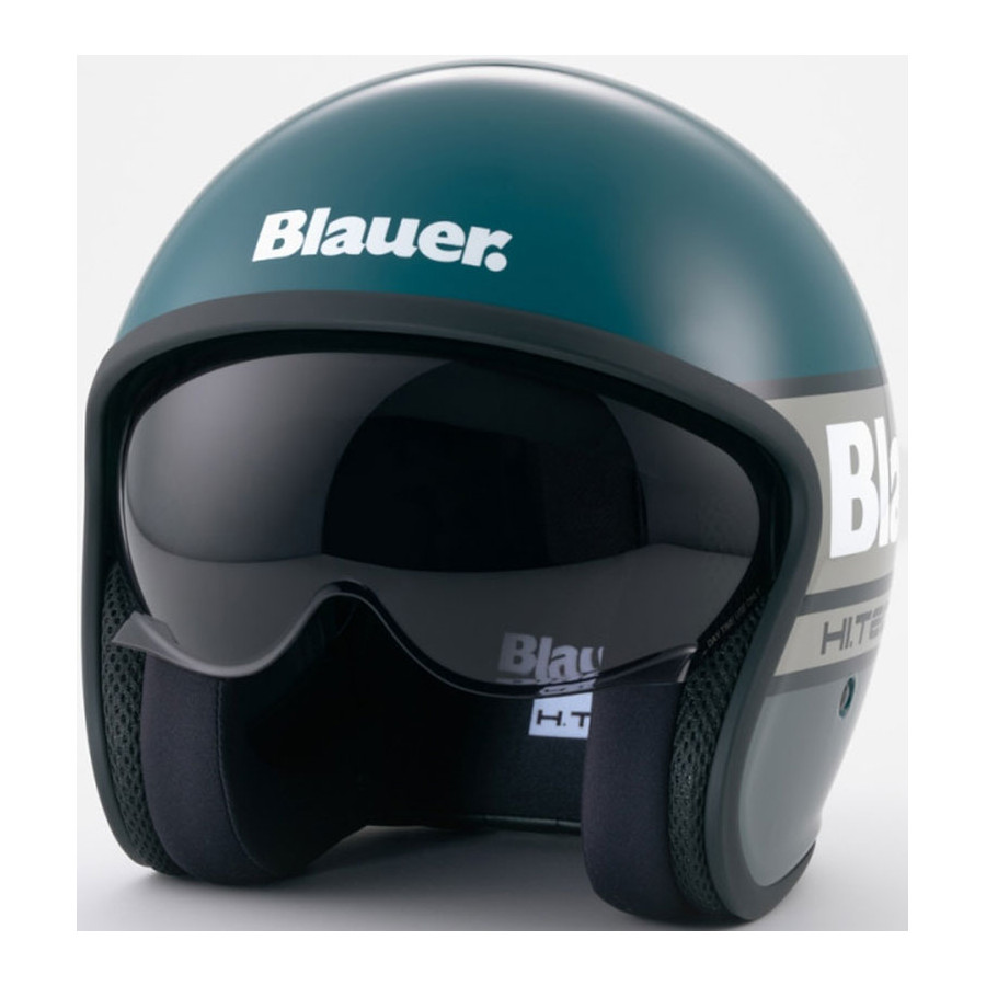 Casco Blauer Pilot 4 0 Blue Titanium