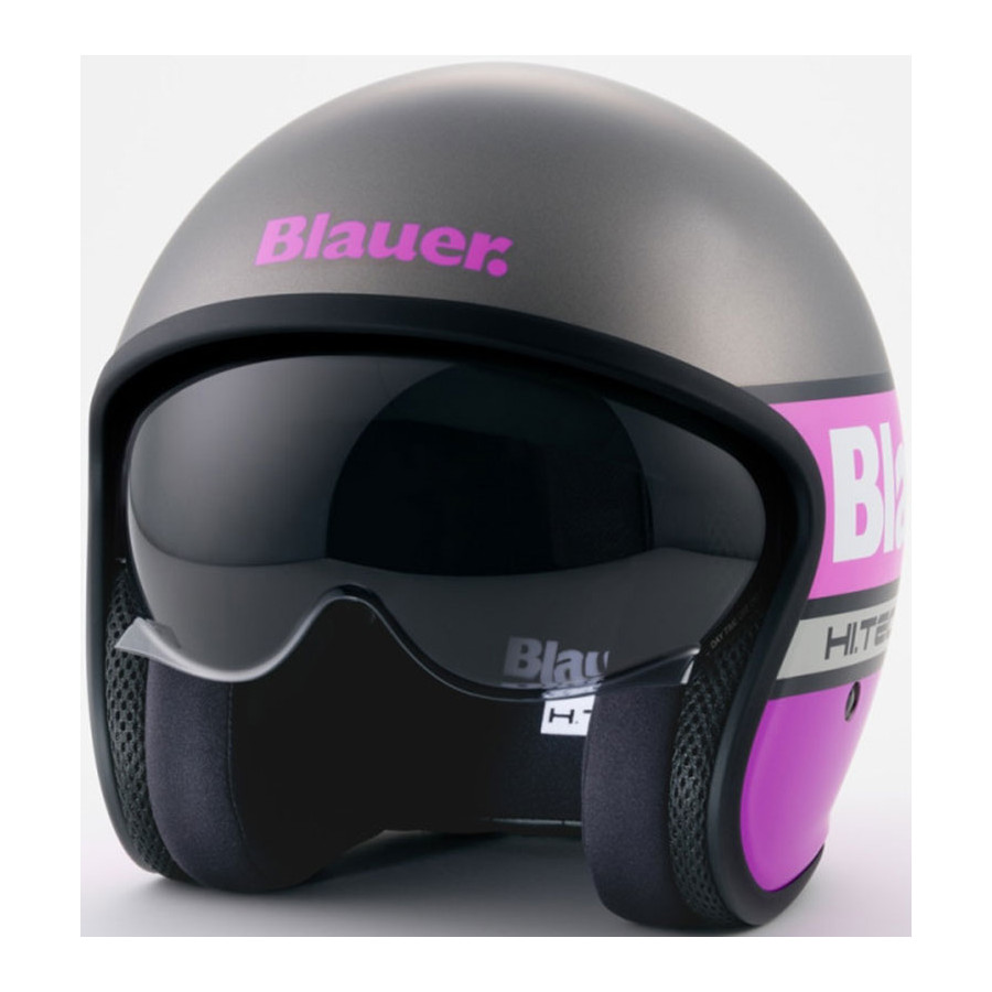 Casco Blauer Pilot 4 0 Pink Grey