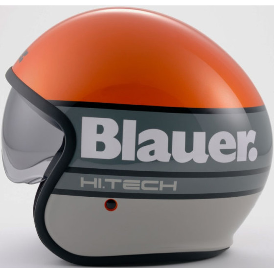 Casco Blauer Pilot 4 0 Orange Grey