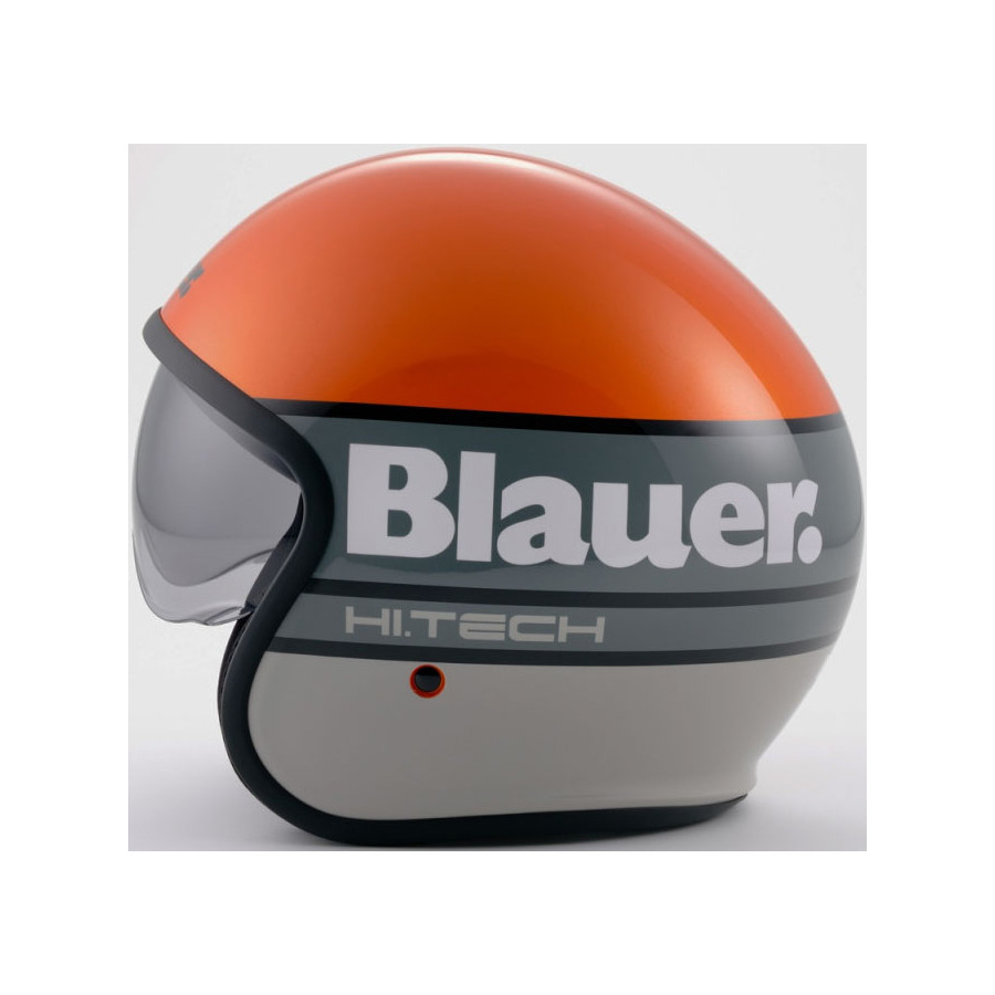 Casco Blauer Pilot 4 0 Orange Grey