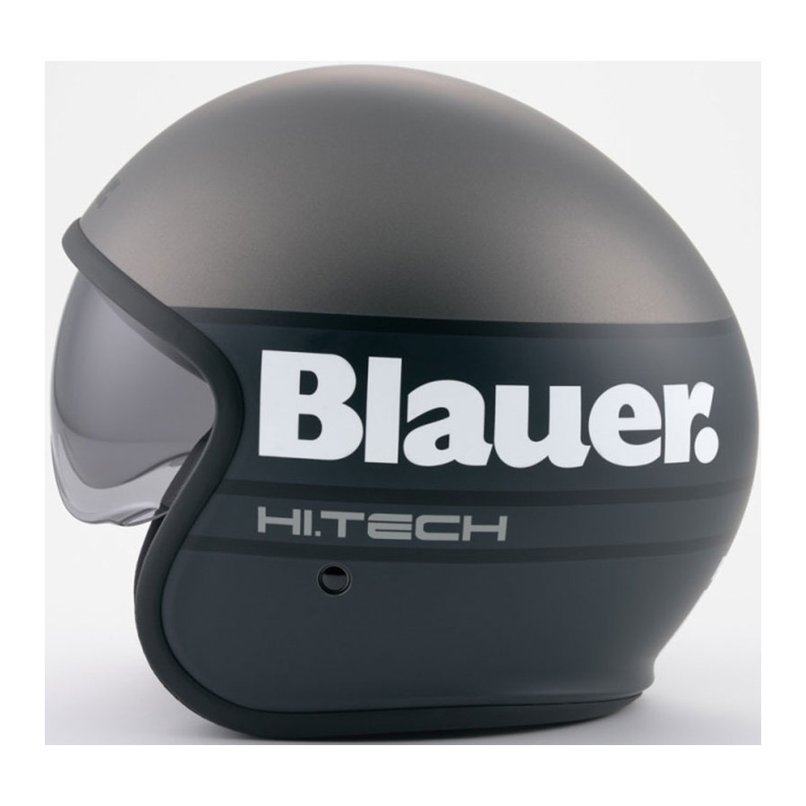 Casco Blauer Pilot 4 0 Matt Titanium