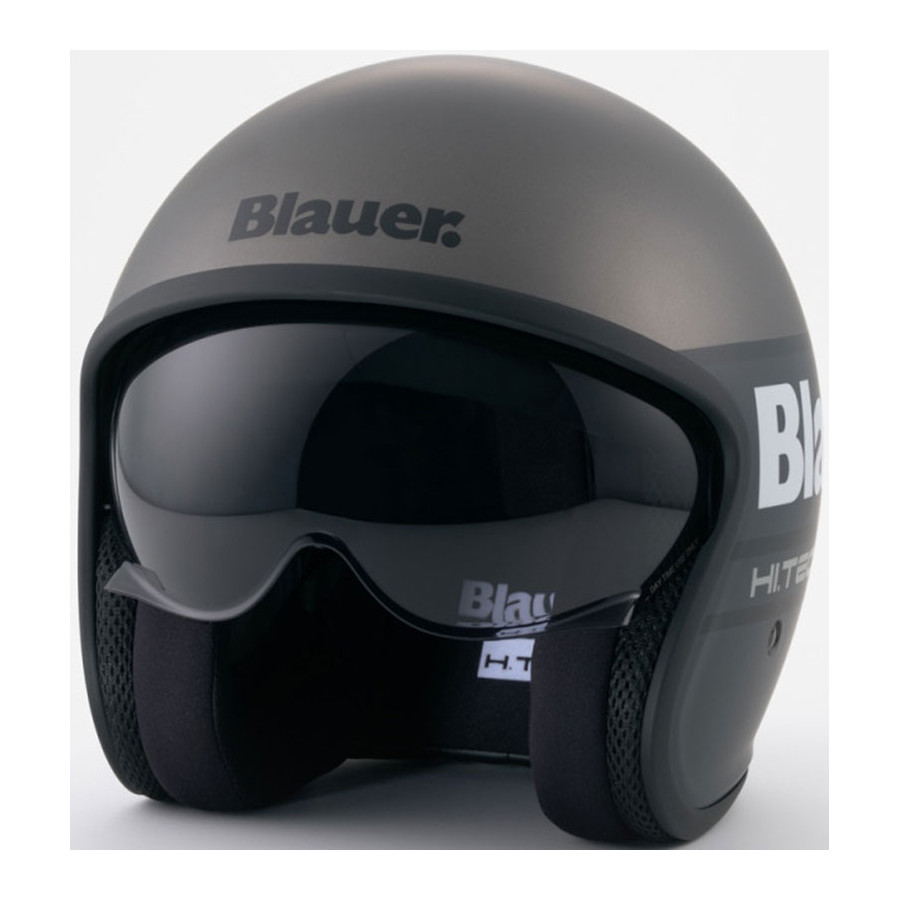Casco Blauer Pilot 4 0 Matt Titanium