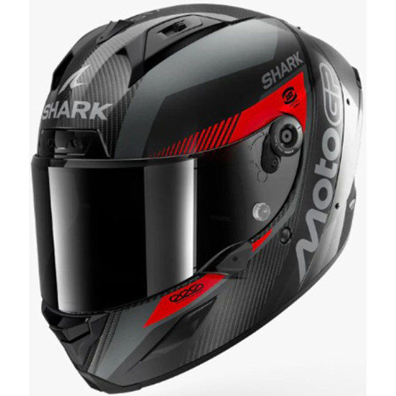 Casco Shark Aeron Moto GP Grey Red DAR