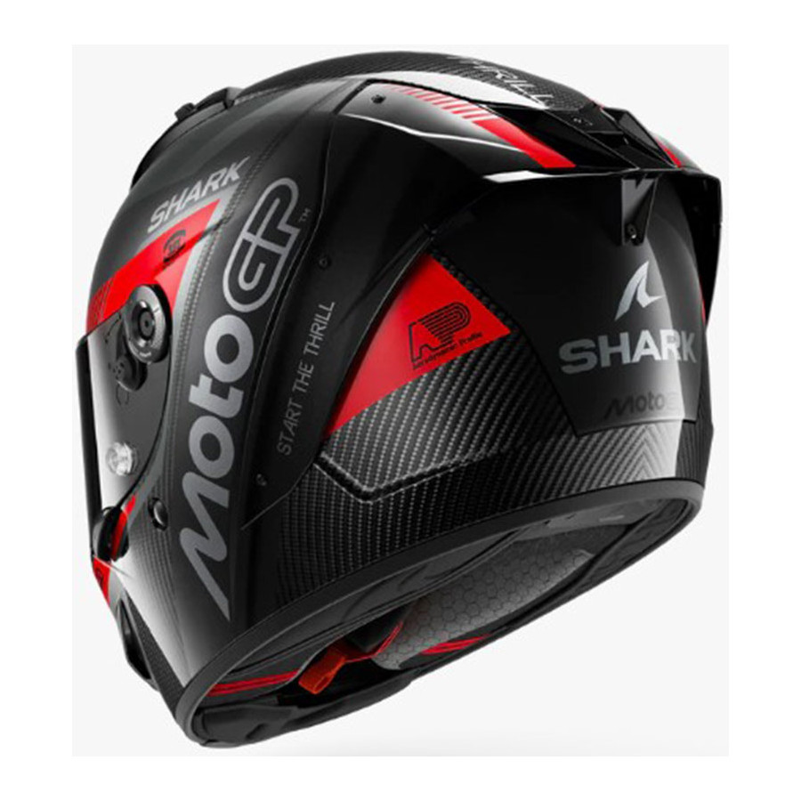 Casco Shark Aeron Moto GP Grey Red DAR