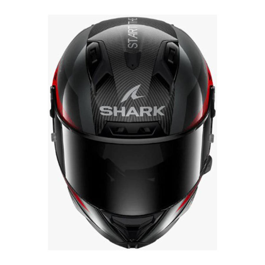 Casco Shark Aeron Moto GP Grey Red DAR
