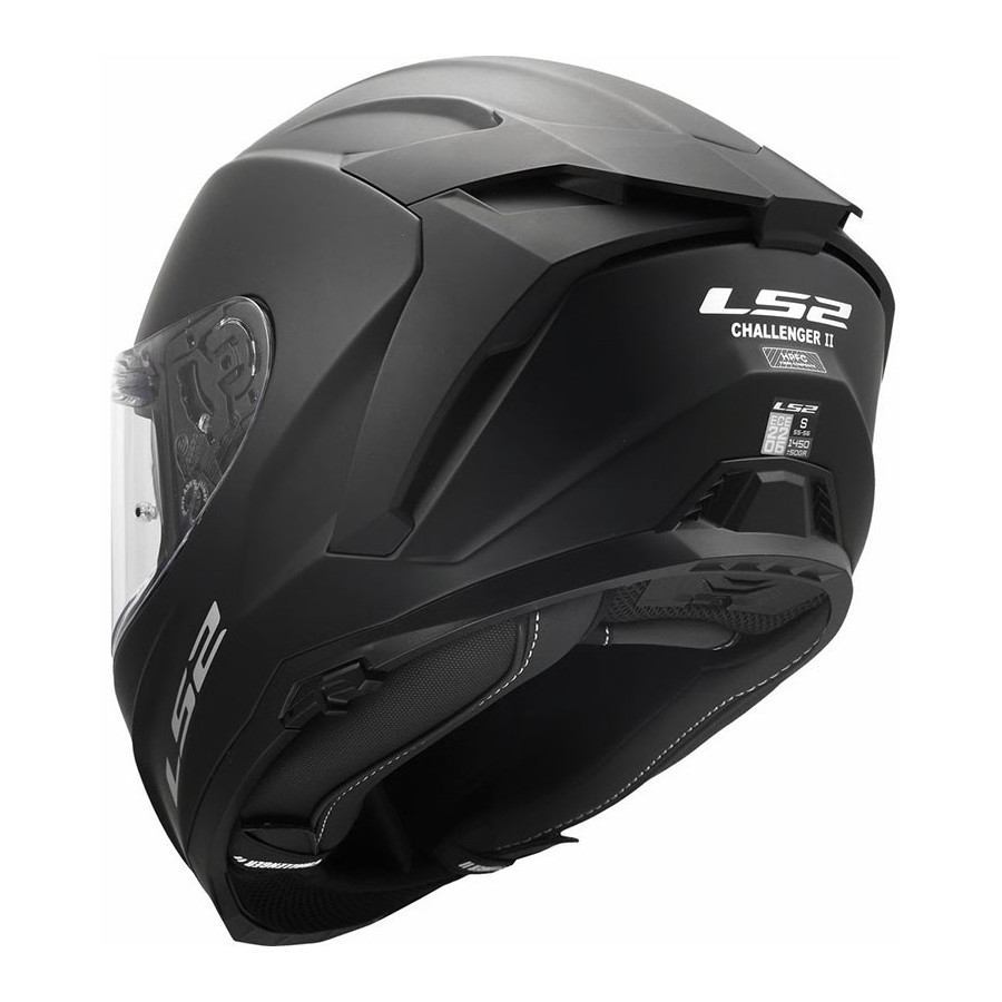 Casco LS2 FF817 Challenger II Solid Matt Black