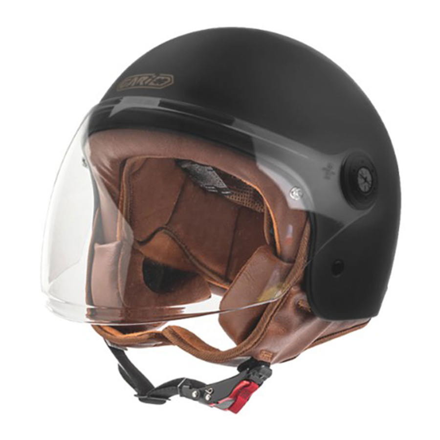Casco Gari Moto Demi-Jet G11 Matt Black