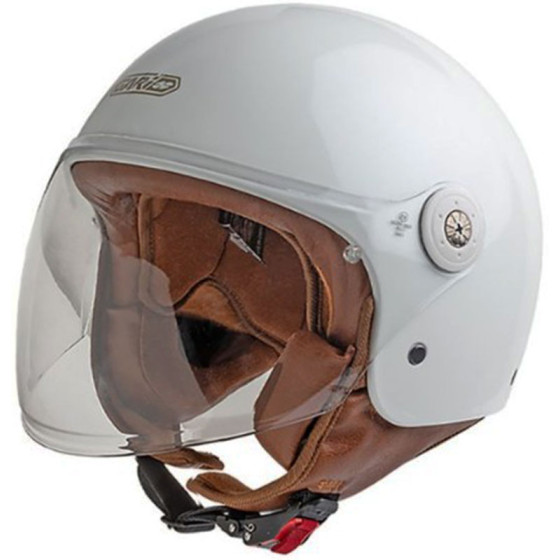 Casco Gari Moto Demi-Jet G11 White
