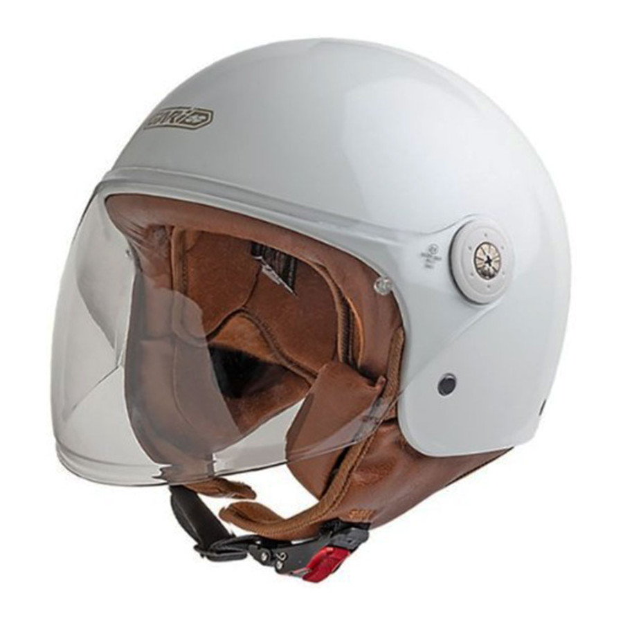 Casco Gari Moto Demi-Jet G11 White