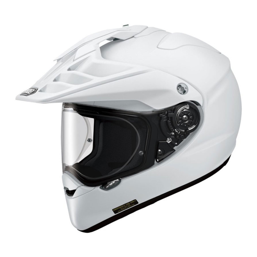 Casco Shoei Hornet ADV 06 Solid White