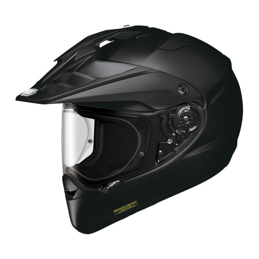 Casco Shoei Hornet ADV 06 Solid Matt Black
