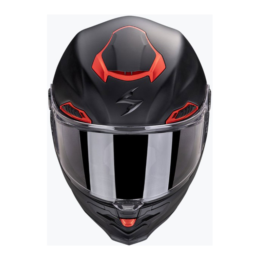 Casco Scorpion EXO-Race Air Solid Matt Black Red