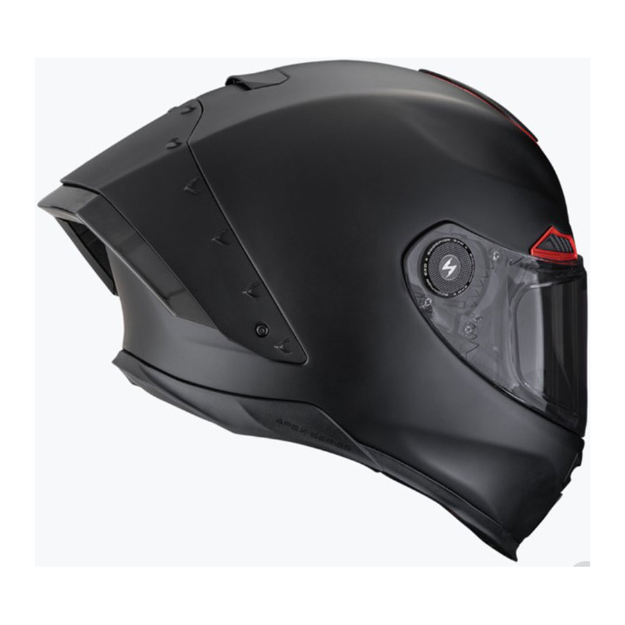 Casco Scorpion EXO-Race Air Solid Matt Black Red