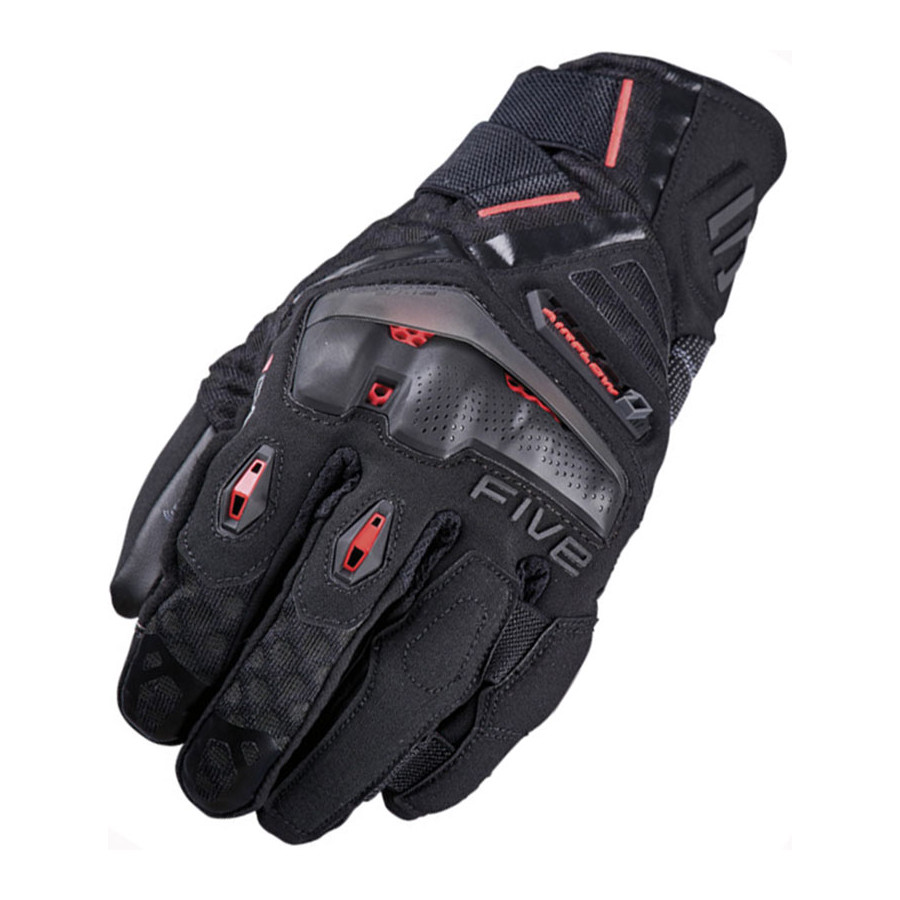 Guantes Five TFX1 Airflow Black Red