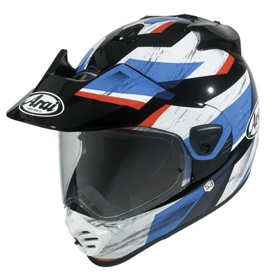 Casco Arai Tour-X5 Anodize Blue Red