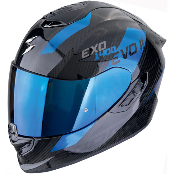 Casco Scorpion Exo 1400 Evo II C  Air Platted Blue