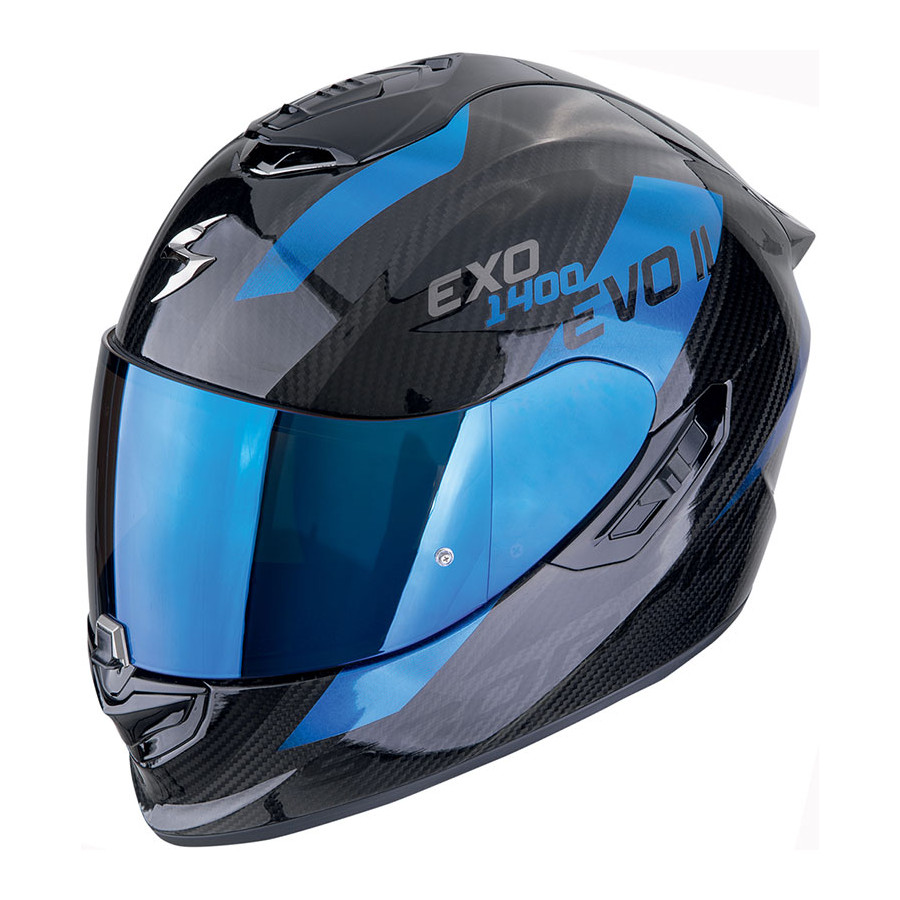 Casco Scorpion Exo 1400 Evo II C  Air Platted Blue