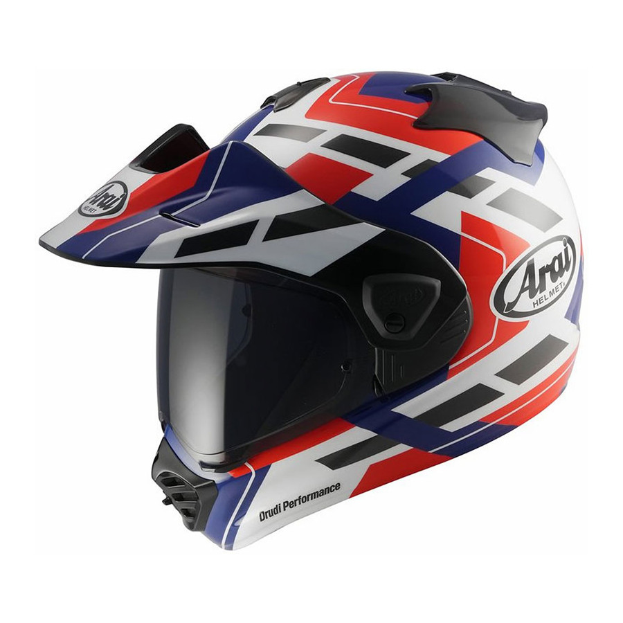 Casco Arai Tour-X5 Match Blue Red