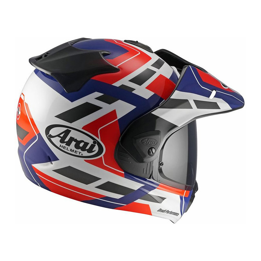 Casco Arai Tour-X5 Match Blue Red