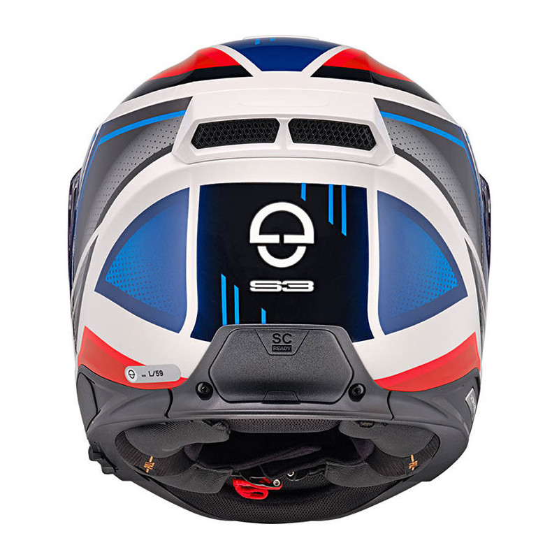 CASCO SCHUBERTH S3 STORM BLUE RED