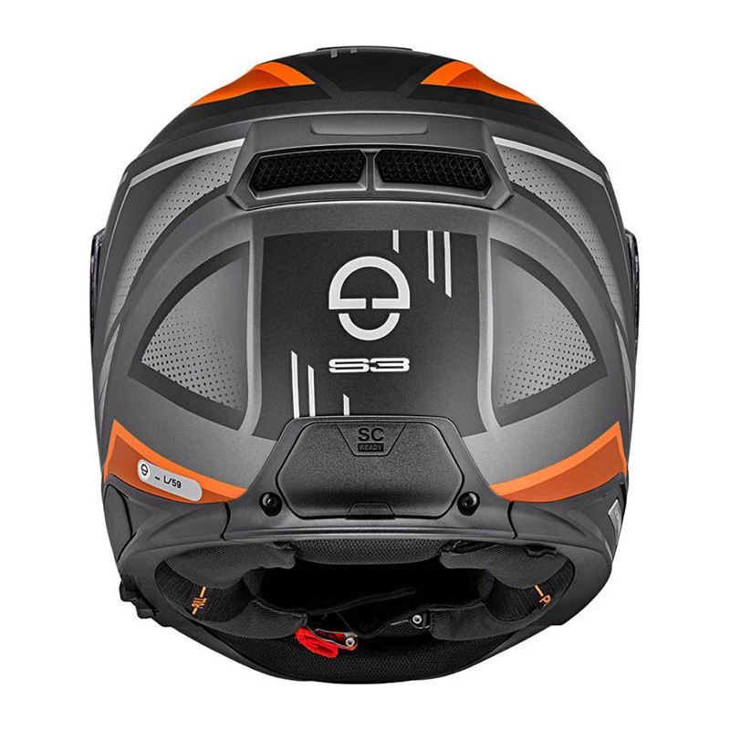 CASCO SCHUBERTH S3 STORM MATT ORANGE