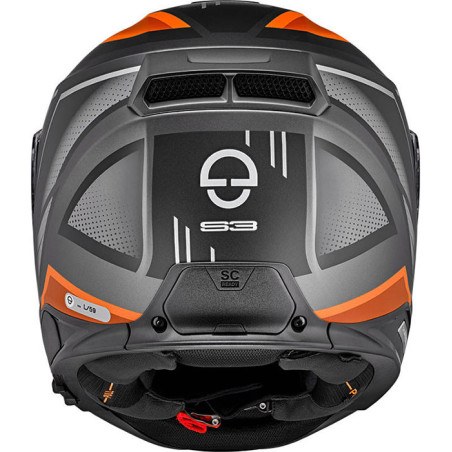 CASCO SCHUBERTH S3 STORM MATT ORANGE