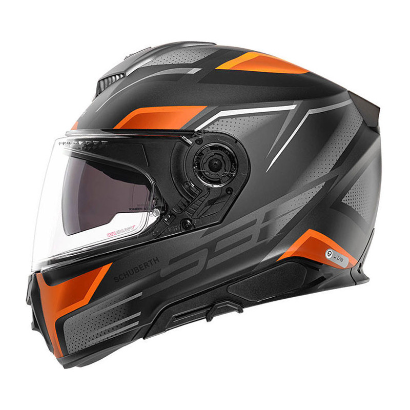 CASCO SCHUBERTH S3 STORM MATT ORANGE