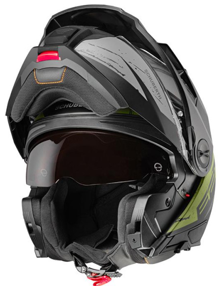 CASCO SCHUBERTH E2 EXPLORER GREEN