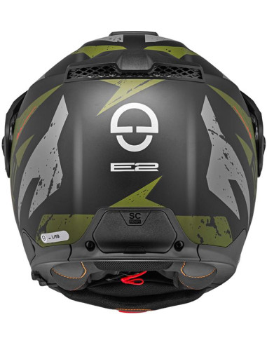 CASCO SCHUBERTH E2 EXPLORER GREEN
