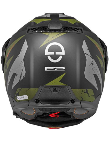 CASCO SCHUBERTH E2 EXPLORER GREEN