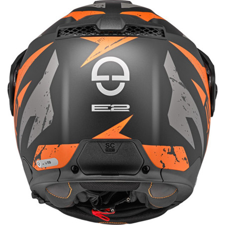 CASCO SCHUBERTH E2 EXPLORER MATT ORANGE