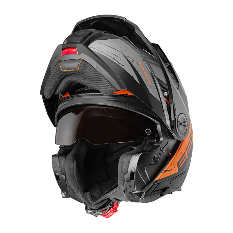 CASCO SCHUBERTH E2 EXPLORER MATT ORANGE