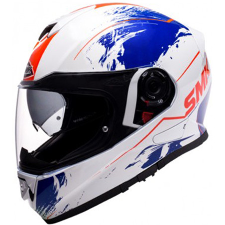 CASCO SMK TWISTER WRAITH RED BLUE