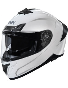 Casco SMK Typhoon Solid White GL100