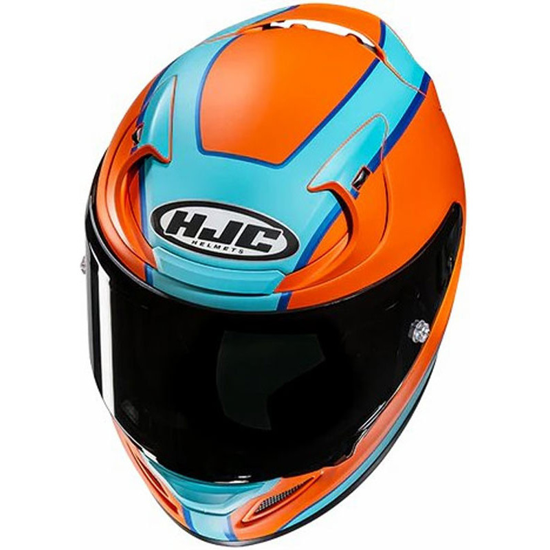 Casco HJC RPHA 12 Respon Blue Orange MC27SF
