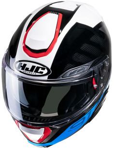 CASCO HJC RPHA 91 RAFINO WHITE BLUE RED MC21 2