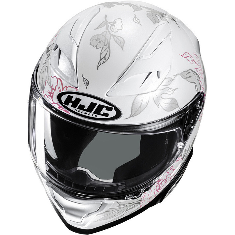CASCO HJC F71 ELIZ PING GREY MC8