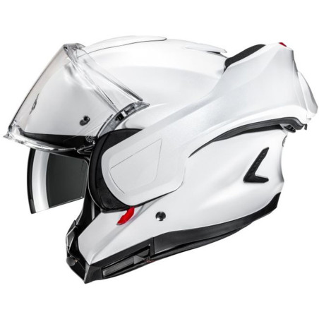 Casco HJC F100 Solid Pearl White