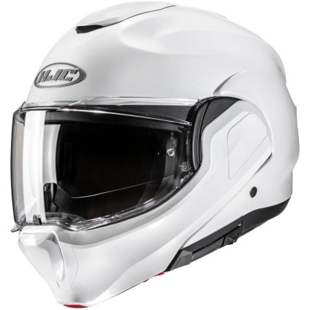 Casco HJC F100 Solid Pearl White