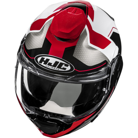 Casco HJC F100 Bios Red White MC1